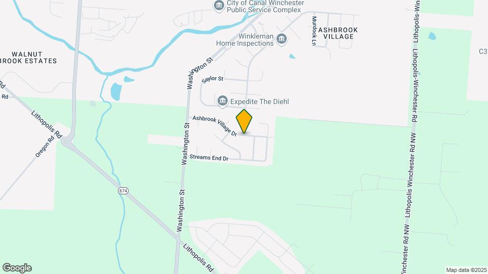 6515 Ashbrook Village Dr Map and Location Details