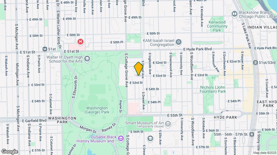 5240-5250 S Drexel Ave Mapa y Detalles de la Ubicación