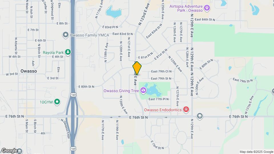 7903 N 122nd East Ave Mapa y Detalles de la Ubicación