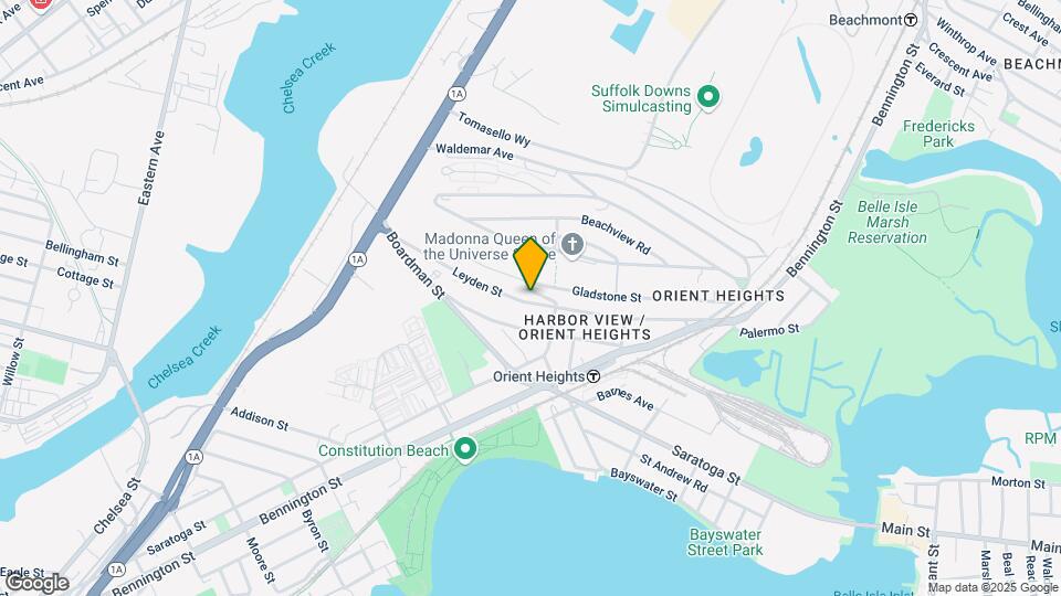126 Leyden St, Unit 161 Allston Map and Location Details