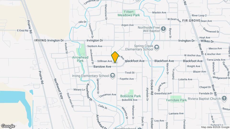 3340 Hyacinth St Map and Location Details