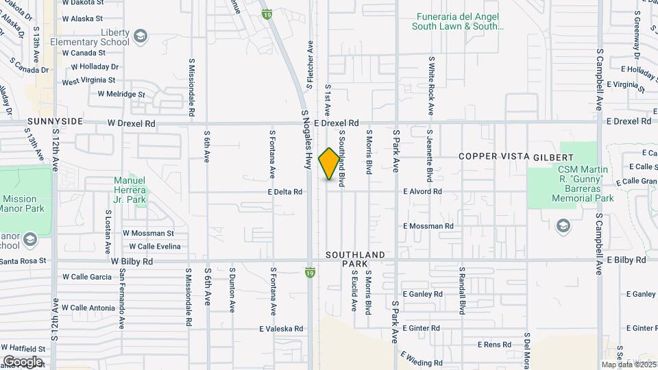 701-711 E Alvord Rd Mapa y Detalles de la Ubicación