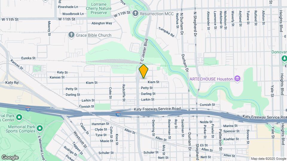 5330 Kiam St Map and Location Details