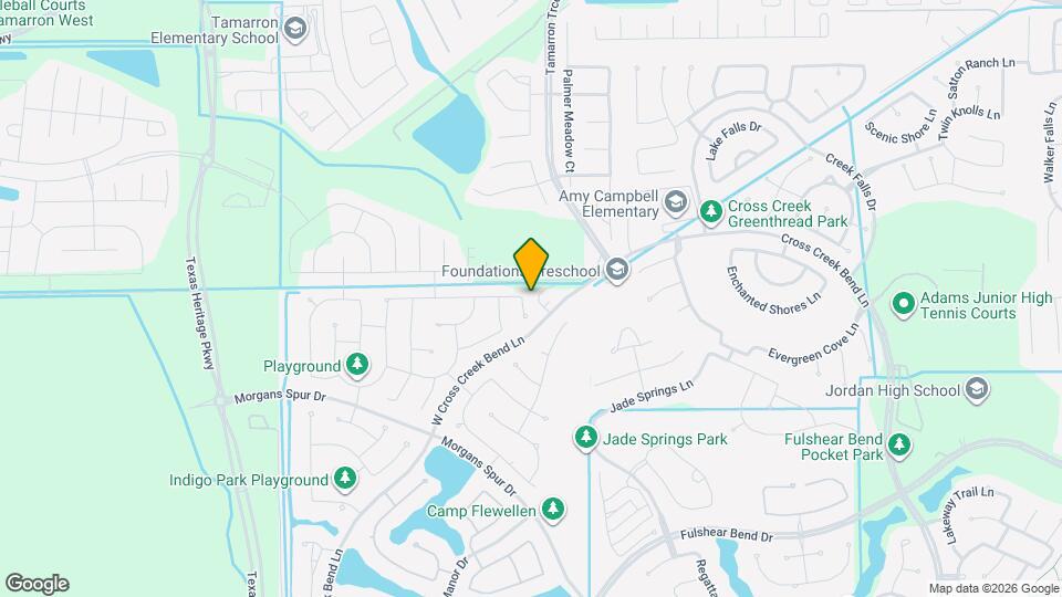 4111 Crossfind Ct Map and Location Details