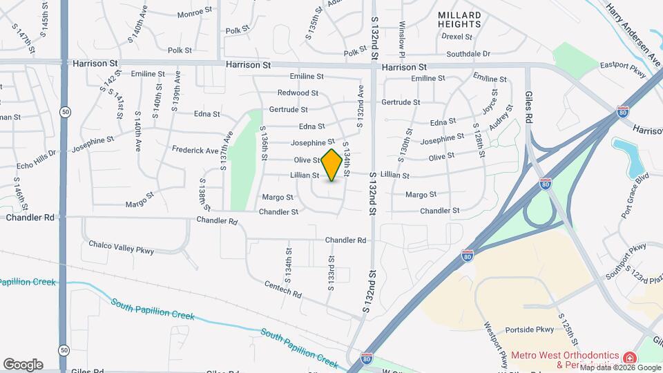 7501 S 134th Cir Map and Location Details