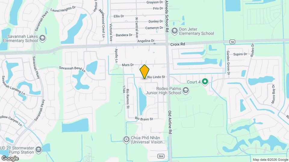 12711 Rio Brazos St Map and Location Details