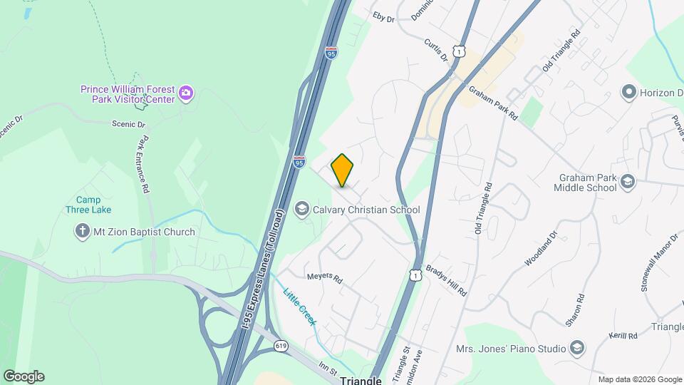 4905 Potomac Highlands Cir Map and Location Details