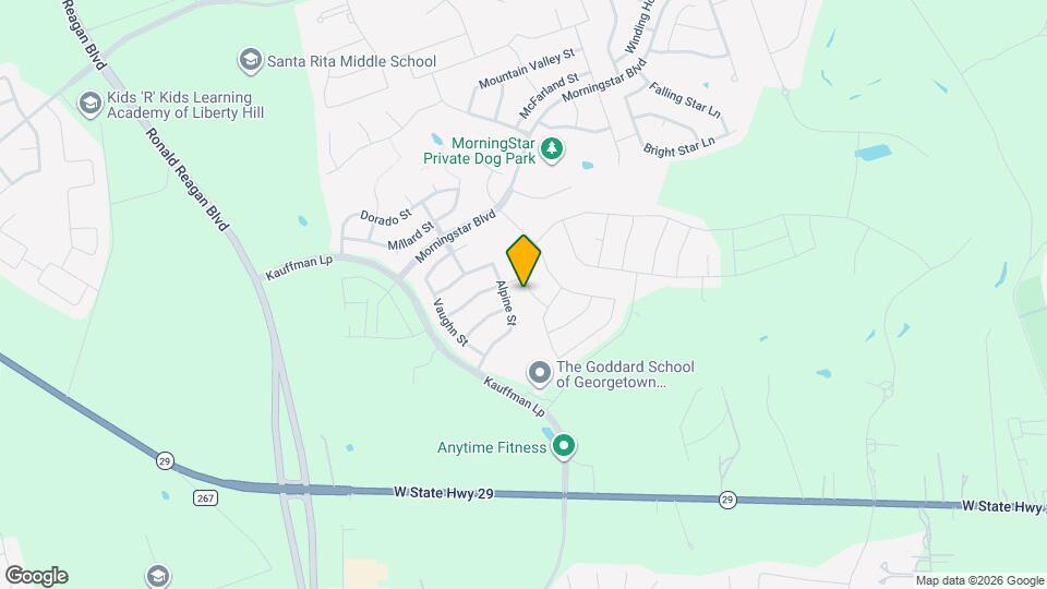 212 Comet Pointe Dr Map and Location Details