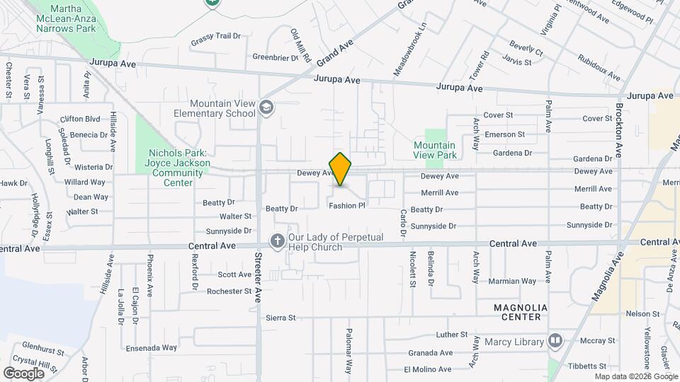 5082 Brooklawn Pl Map and Location Details