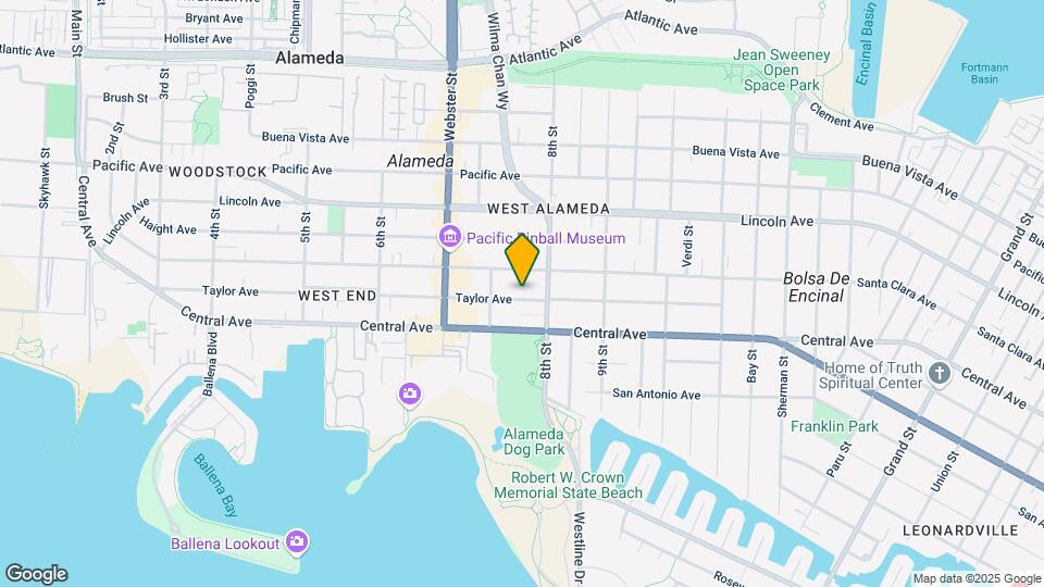 765 Taylor Ave-Unit -765 Taylor Ave #A Map and Location Details