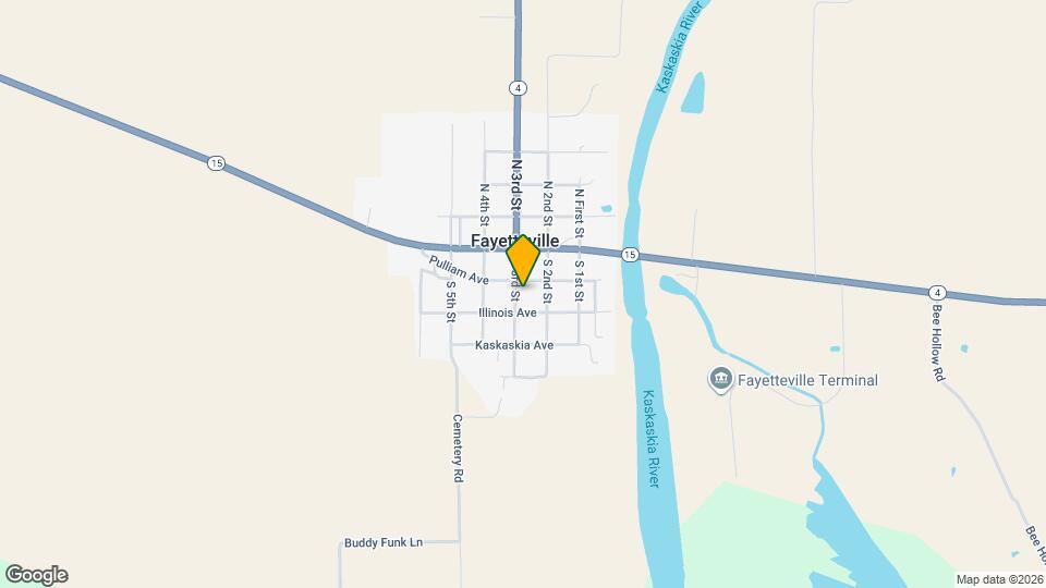 2109 S 3rd St Map and Location Details