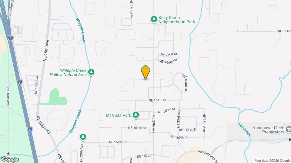 16704 NE 29th Ave Map and Location Details