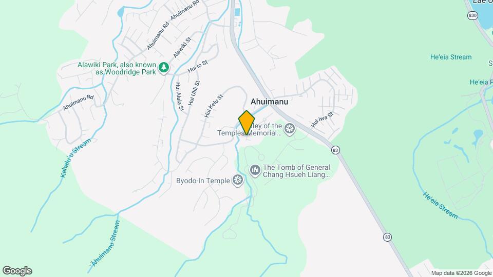 47-498 Hui Aeko Pl Map and Location Details