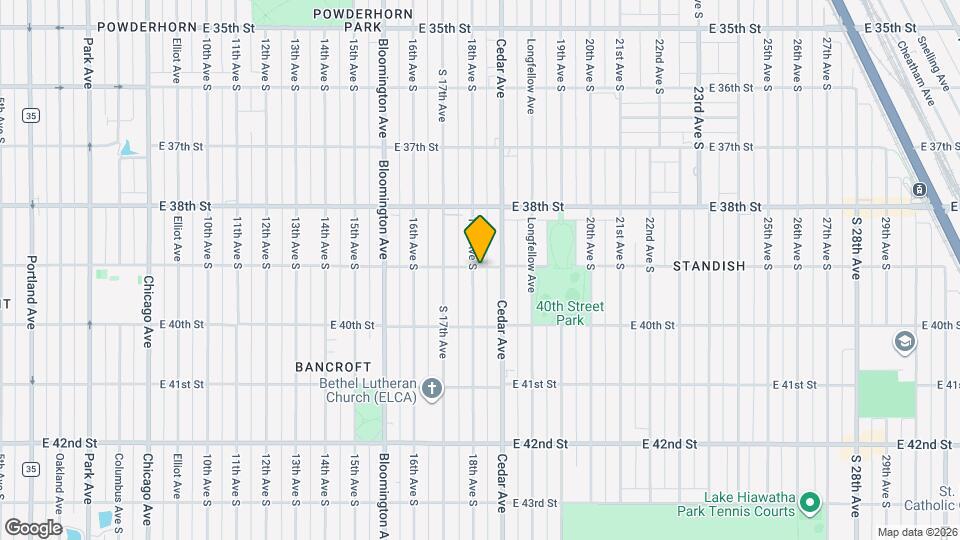 3901 18th Ave S Mapa y Detalles de la Ubicación