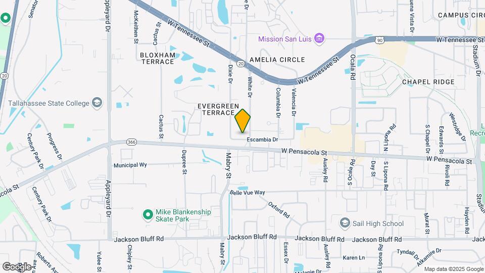 2408 Escambia Dr Map and Location Details