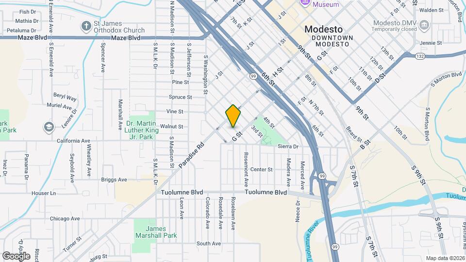 709 2nd St, Unit A Mapa y Detalles de la Ubicación