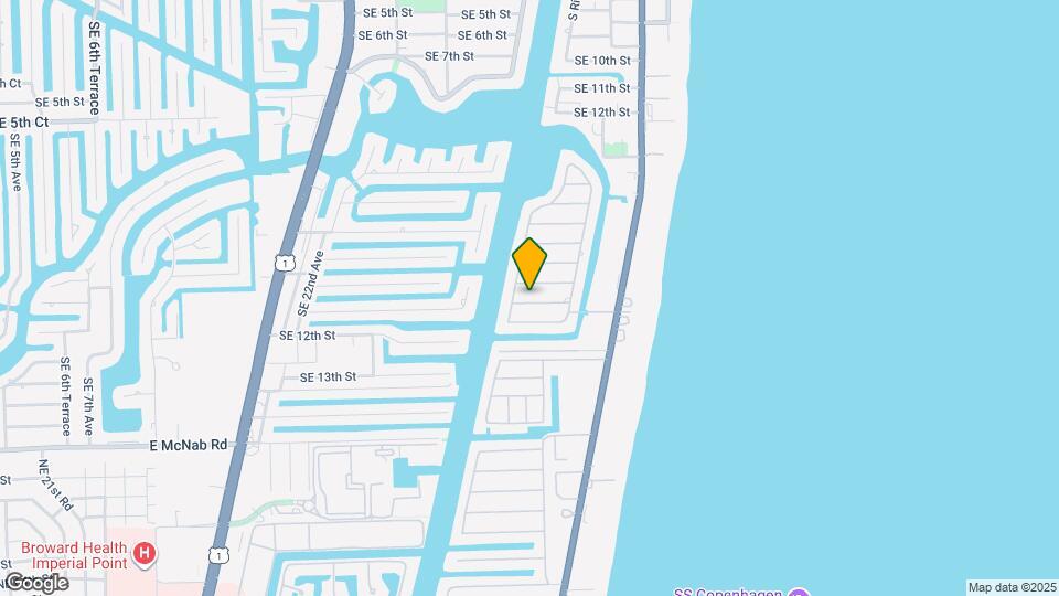 3221 Spanish River Dr Map and Location Details