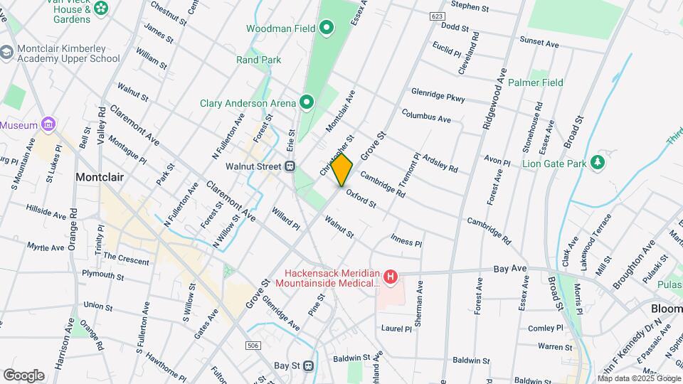 133 Grove St Mapa y Detalles de la Ubicación