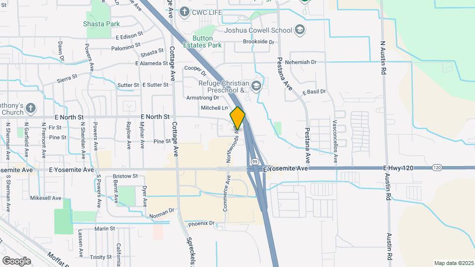 200 Northwoods Ave Map and Location Details