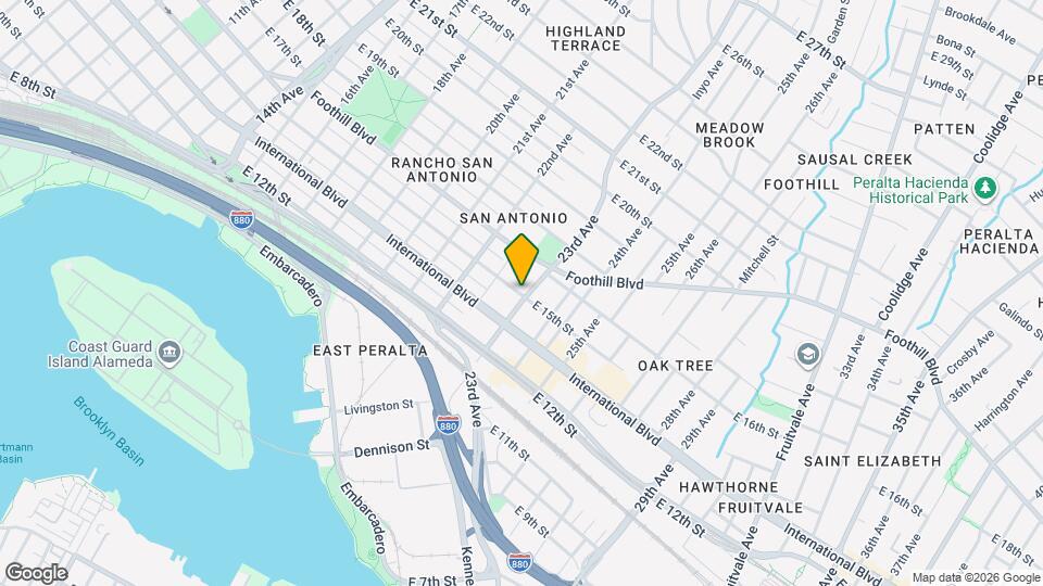 2274-2274 E 15th St Map and Location Details