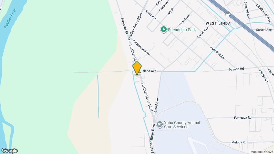 5478 Feather River Blvd Map and Location Details