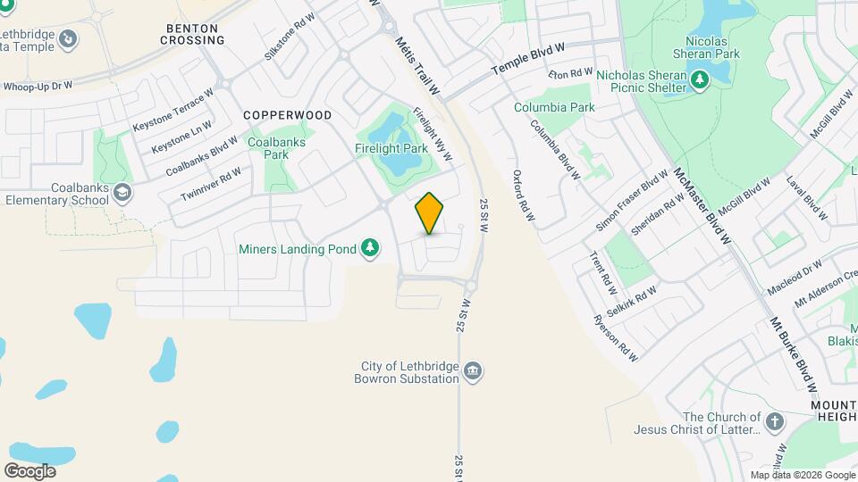 735 Coalbrook W Map and Location Details