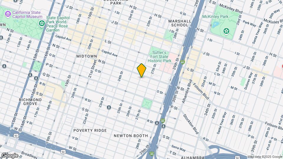1415 26th St Mapa y Detalles de la Ubicación