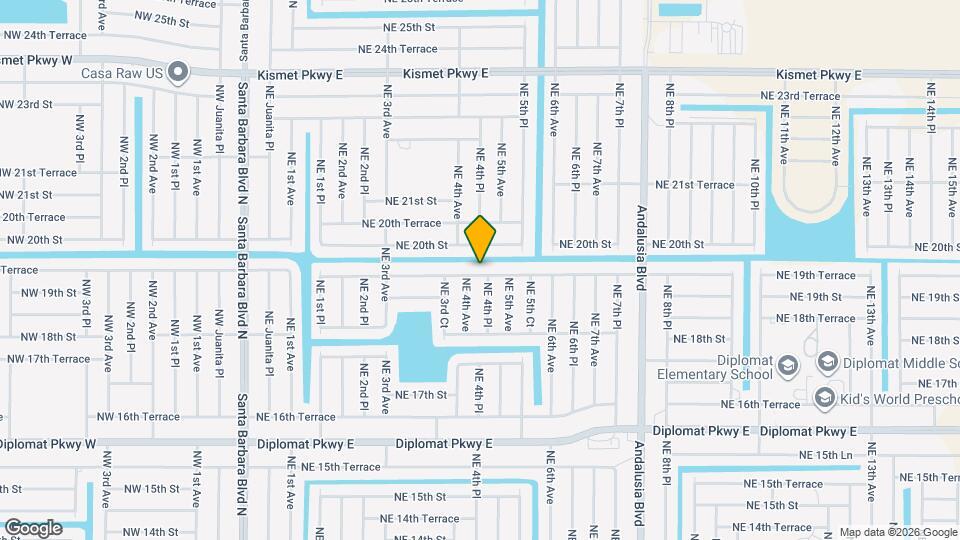 Coming soon  4/3  new construction overlooking canal, Unit 302 Map and Location Details