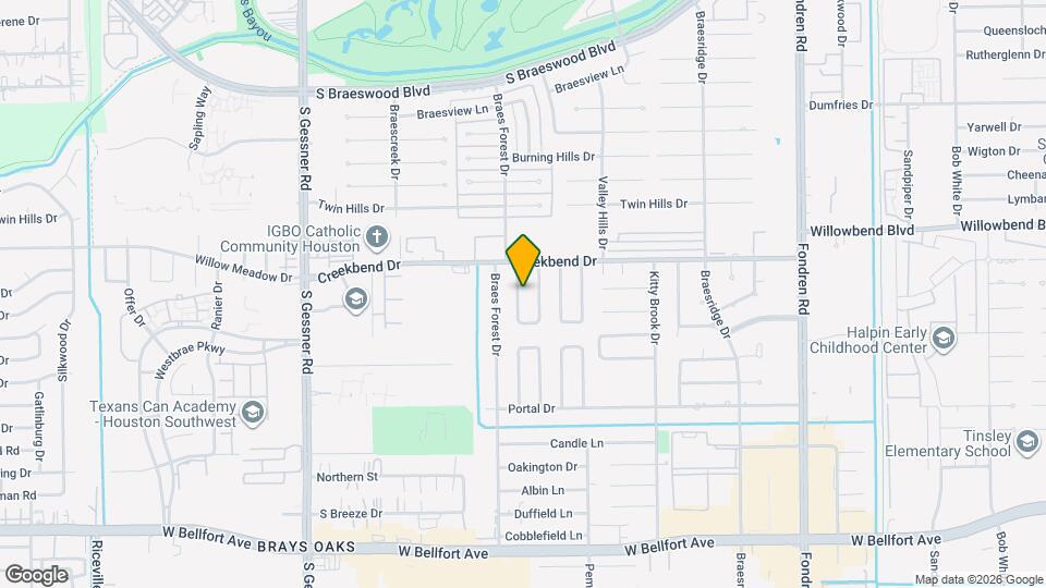 10723 Shawnbrook Dr Map and Location Details