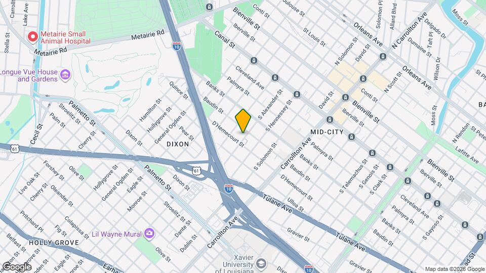 515 S Alexander St Map and Location Details