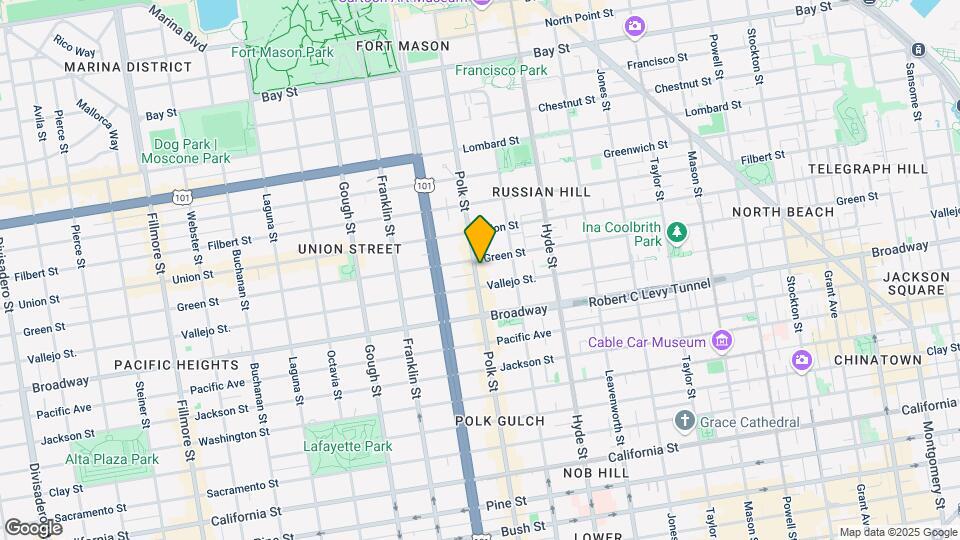 2242 Polk Mapa y Detalles de la Ubicación