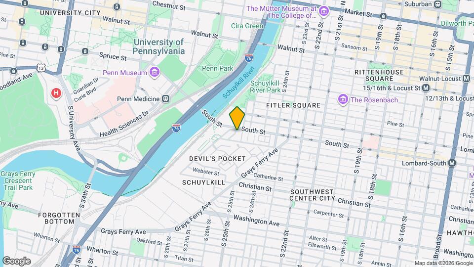 613 S LeCount St Map and Location Details