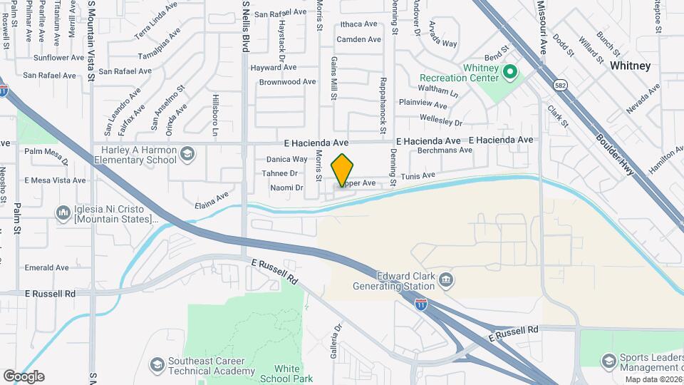 5265 Aurora Beam Ave Map and Location Details