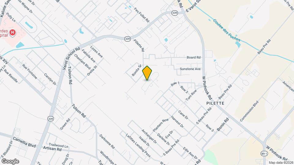 105 VIEUX ORLEANS CIR, Unit Apt D Map and Location Details