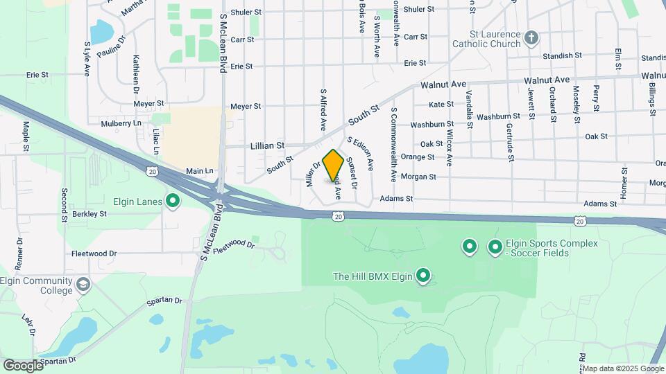 510 S Alfred Ave Map and Location Details