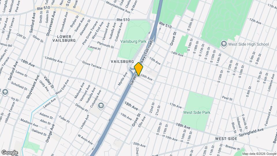 51 Arverne Ter, Unit #2 Map and Location Details