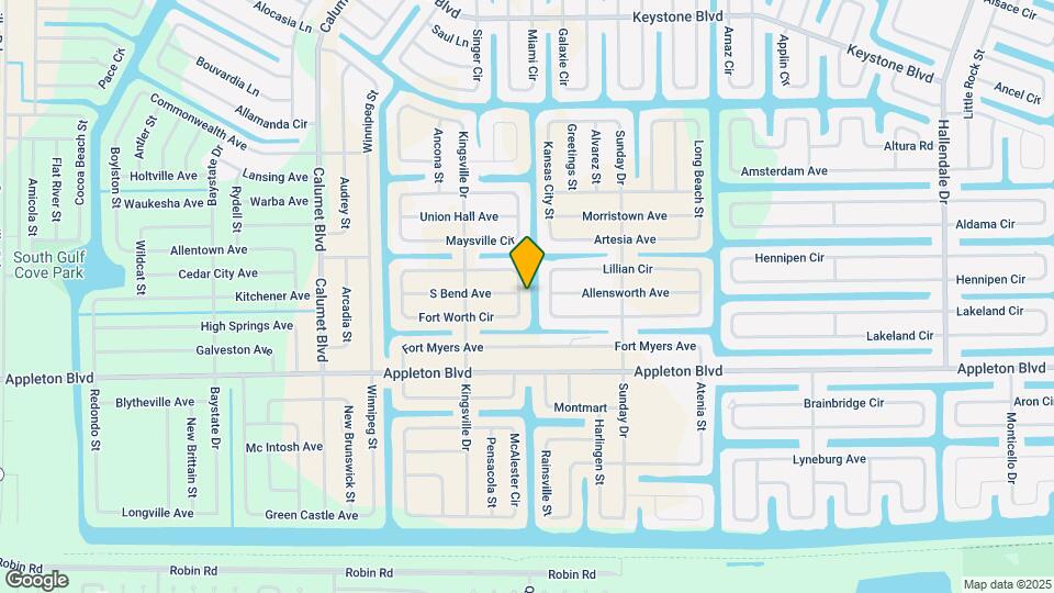 14462 Fort Worth Cir Map and Location Details