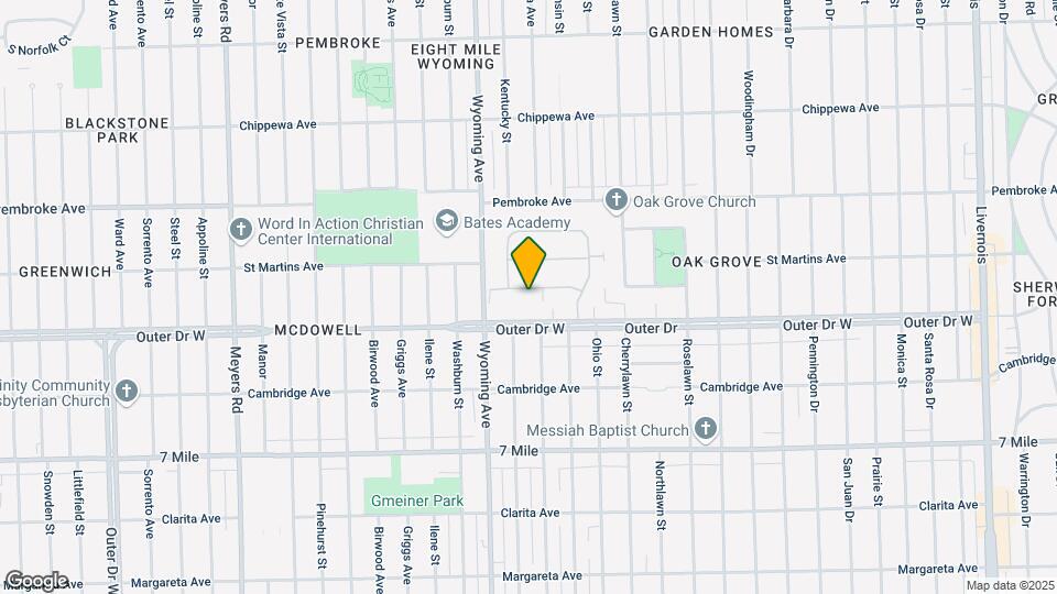 Sherwood Heights Mapa y Detalles de la Ubicación