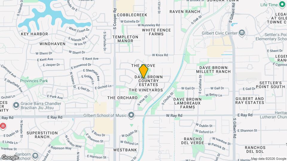 599 W Country Estates Ave Map and Location Details