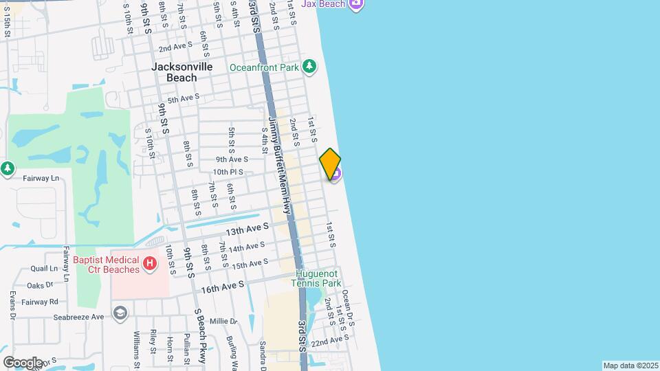 1107 1st St S, Unit H Map and Location Details