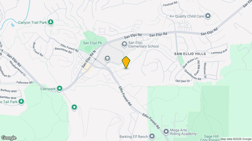 1139 Calistoga Way Map and Location Details