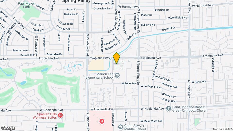 6665 W Tropicana Ave Map and Location Details