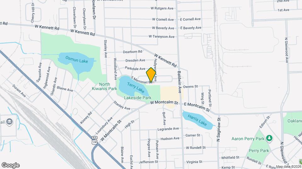 105 S Merrimac St Map and Location Details