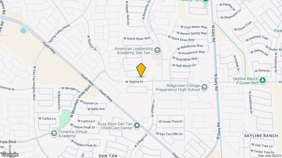 2477 W Wrangler Way, Unit 372 Map and Location Details