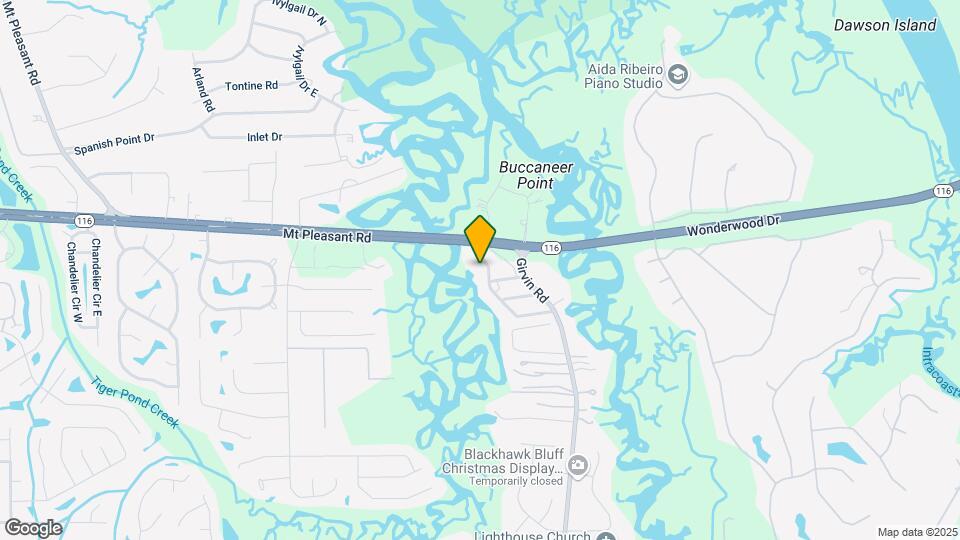 1734 Hammock Cir W Map and Location Details