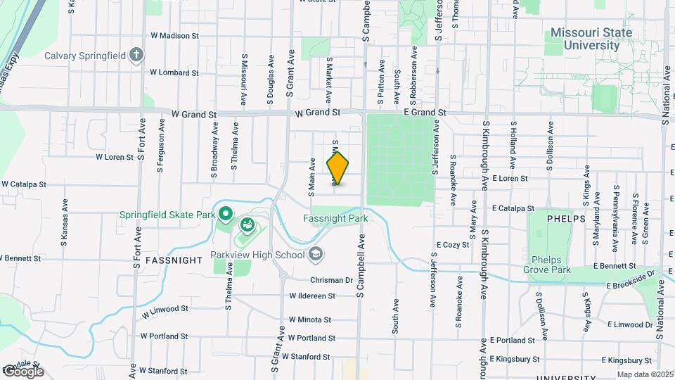 441 W Catalpa St Map and Location Details