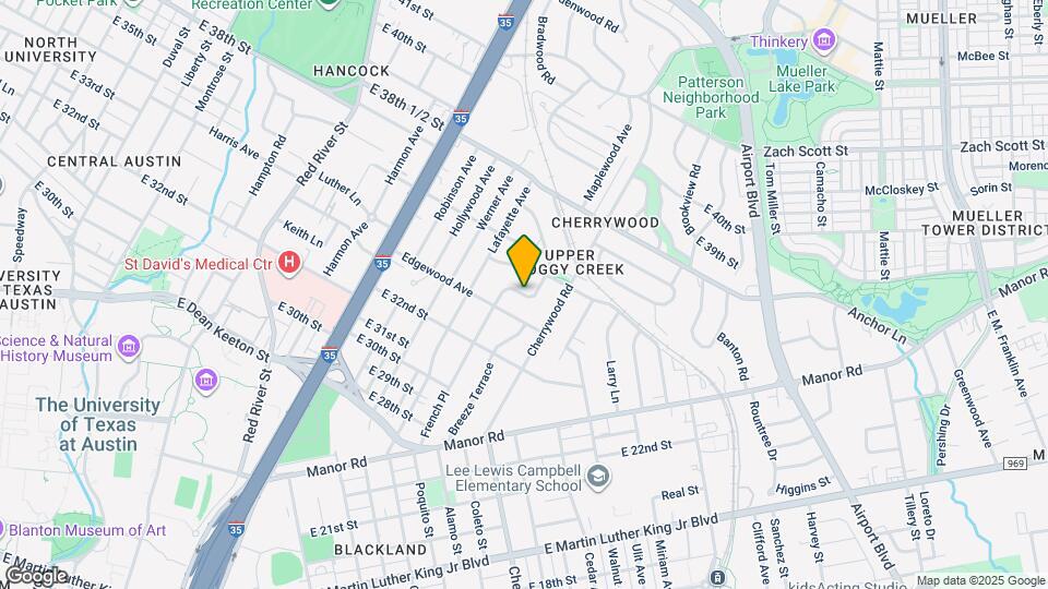 3407 Hollywood Ave Mapa y Detalles de la Ubicación