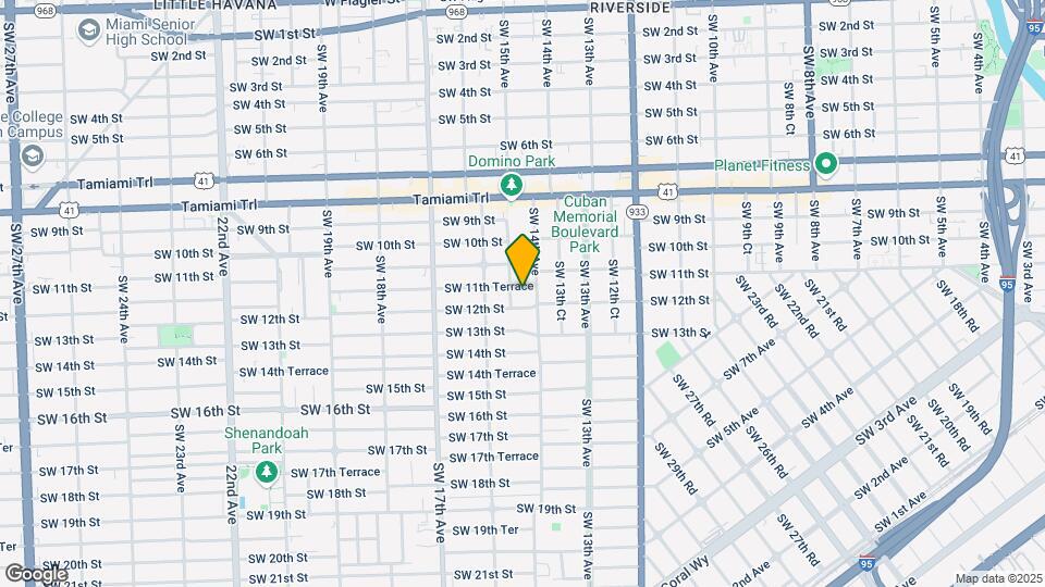 1428 SW 11th Terrace Map and Location Details