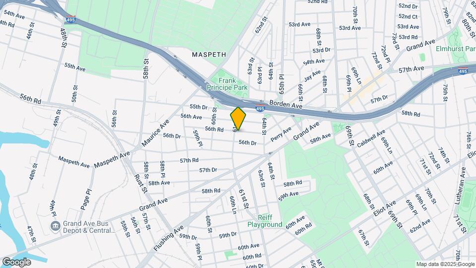56-21 61st St-Unit -2-R Mapa y Detalles de la Ubicación
