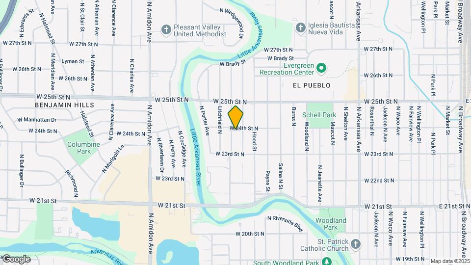 2450 Somerset St Map and Location Details